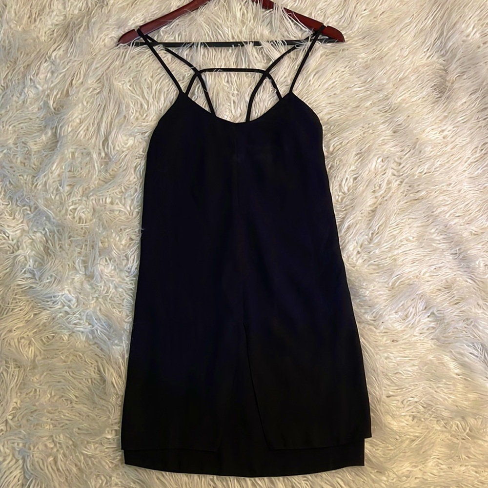 Topshop Black Mini Dress  Size 0 Condition: New